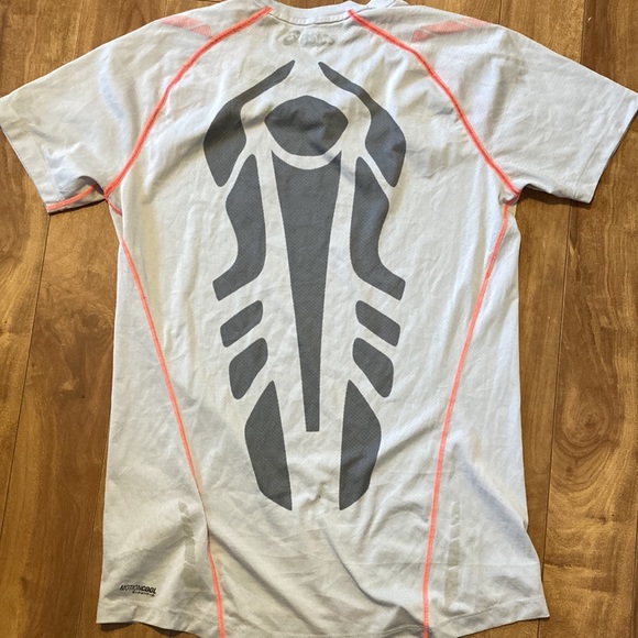 ❤️‍🔥5/20$ ASICS💫 Mens Gray Crewneck Short Sleeve Sports Top - Picture 2 of 8